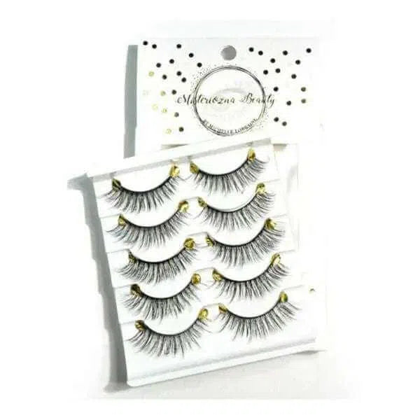 Natural Lashes – 5er Pack von Misteriozna Beauty